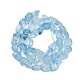 Aquamarin Perlenstr&auml;nge(X-G-P568-C13-01)-3