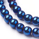 Non-Magnetic Synthetic Hematite Beads Strands(G-C019-8mm)-3