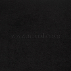 1Pc DIY Imitation Leather Cloth, with Paper Back, for Book Binding, Velvet Box Making, Black, 430x1000mm(DIY-OC0009-57C)