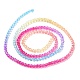 Transparent Gradient Color Glass Beads Strands(GLAA-G101-2mm-04)-4