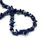 Lapis naturels teints pierre lazuli brins de perles(G-R192-A08)-2