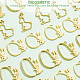 Dicosmetic 30pcs 3 styles pendentifs à lunette arrière ouverte en alliage sur le thème de Pâques(FIND-DC0001-90)-4