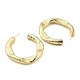 Rack Plating Brass Round Stud Earrings(KK-C026-23G)-2