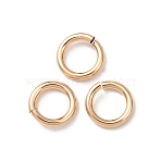 1/20 14K Gold Filled Open Jump Rings, Yellow Gold Filled Saw Cut Round, Real 14K Gold Filled, 20 Gauge, 5x0.81mm, Inner Diameter: 3.3mm(KK-G164-05G-04)
