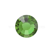 Preciosa&reg Crystal Hotfix Flatback Stones, Czech Crystal, Round(438 11 612 Chaton Rose VIVA 12 &reg), 50630 Shamrock, SS8(2.3~2.5mm)(Y-PRC-HSS8-50630)