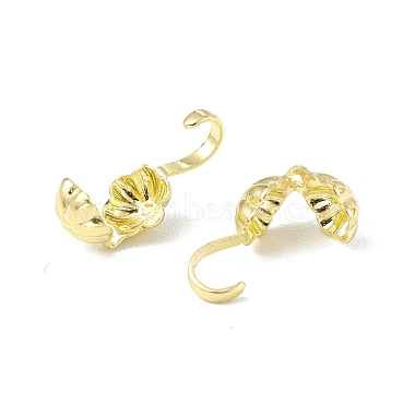 Real 14K Gold Plated Brass Bead Tips