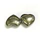 Natural Pyrite Heart Palm Stone(X-G-I125-49)-2