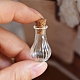 Clear Glass Cork Bottles Ornament(PW-WG89753-02)-1