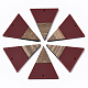 Colgantes de resina y madera de nogal(X-RESI-T035-06D-A)-1