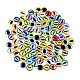 Printed Transparent Glass Cabochons(GL-CBAA22A-06)-3