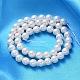 Shell Pearl Beads Strands(X-SP8MM701)-2