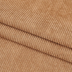 Corduroy Kintted Rib Fabric, for Clothing Accessories, Camel, 156x0.05cm(DIY-WH0002-68B)