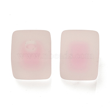Frosted Acrylic European Beads(OACR-G012-14C)-2