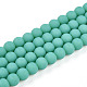 opak Glasperlenstr&auml;nge(X-GLAA-T032-P6mm-MD12)-1