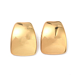 304 Stainless Steel Pendants, Trapezoid Charms, Golden, 22x17x9.5mm, Hole: 5x4mm(X-STAS-L309-18B-G)