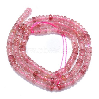 Natural Strawberry Quartz Beads Strands(G-K245-B13-A01)-2