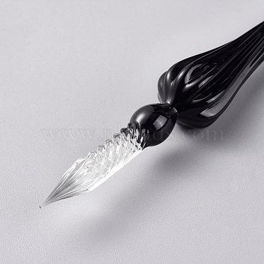 stylo plongeur en verre fait à la main(AJEW-WH0121-43A)-2
