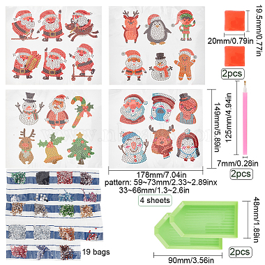 DIY Christmas Theme Sticker Kit(DIY-WH0453-28)-2