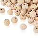 100pcs 10 style perles européennes en bois naturel non fini(WOOD-TA0001-55)-3