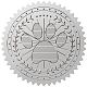 34 枚のカスタム シルバー箔エンボス加工ペット写真ステッカー(DIY-WH0528-019)-1