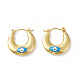 316 Stainless Steel Hoop Earrings(EJEW-I282-01B-02G)-1