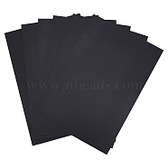 Plastic Bottom for Knitting Bag, Women Bags Handmade DIY Accessories, Rectangle, Black, 30.4x20.1x0.12cm(FIND-PH0015-86A)