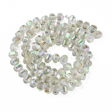 Electroplate Transparent Glass Beads Strands(EGLA-N002-30-C09)-3