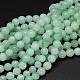 Natural Myanmar Jade/Burmese Jade Round Bead Strands(X-G-O087-12-4mm)-1