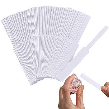 Perfume Paper Test Strips, for Aromatherapy Fragrance Scent Tester, White, Rectangle, 120x13x0.4mm, 200pcs/box