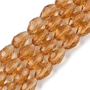 Transparent Glass Beads Strands(EGLA-N013-T8mm-D21)-1