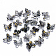 Two Tone Transparent Spray Painted Glass Charms(X-GLAA-T016-22E)-1