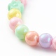 Colliers ronds de perles graduées en acrylique pour enfants(NJEW-JN03433)-3
