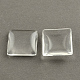 Transparent Glass Square Cabochons(GGLA-S022-12mm)-1