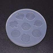 Silicone Molds, Resin Casting Molds, Epoxy Resin Craft Making, Vegetable Shape, White, 74x7mm, Inner Diameter: 17~19x15~18mm(DIY-TAC0012-44B)