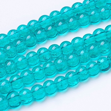 Crackle Glass Beads Strands(X-CCG-Q001-4mm-15)-2