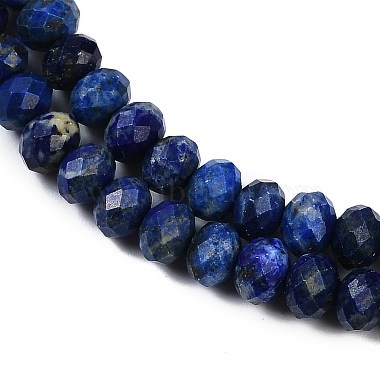 Natural Lapis Lazuli Beads Strands(G-P553-F04-04)-4