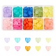 CHGCRAFT 200Pcs 10 Colors Transparent Acrylic Beads(FACR-CA0001-01)-1