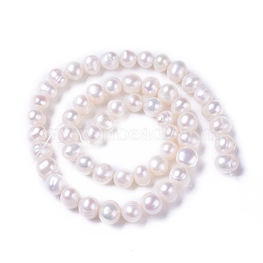 Natural Cultured Freshwater Pearl Beads Strands(PEAR-L021-17A-01A)-3