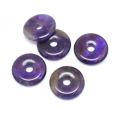 Donut Amethyst Pendants