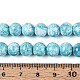 Backen Farbe Glasperlen Str&auml;nge(X-DGLA-N016-8mm-08)-4