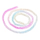 brins de perles de verre de couleur dégradé transparent(GLAA-G101-2mm-07)-4