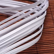 Quilling Paper Strips, White, 390x3mm, about 120strips/bag(DIY-J001-3mm-B33)