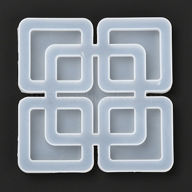 Square Silicone Cup Mat Molds(DIY-I065-08)-3