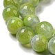teints jade naturel perles brins(G-F764-02A)-4