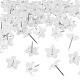 100Pcs Plastic Star Drawing Pin(AJEW-TA0003-16)-3