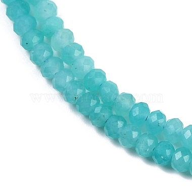 amazonite naturelles brins de perles(G-F778-A03-02)-4