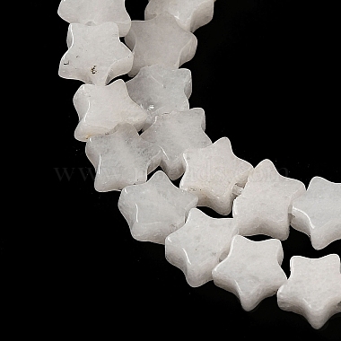 naturelles jade blanc brins de perles(G-G085-B28-02)-3