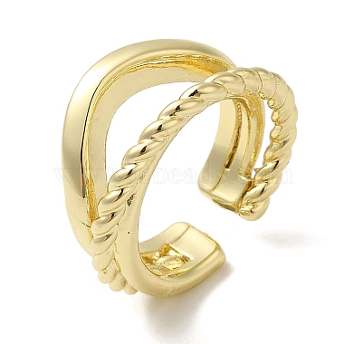 Twist Brass Finger Rings