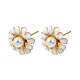 Brass Enamel Stud Earrings(KK-CBA8324-27G-04)-4