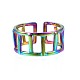 304 Stainless Steel Rectangle Cuff Ring(RJEW-N038-086)-2